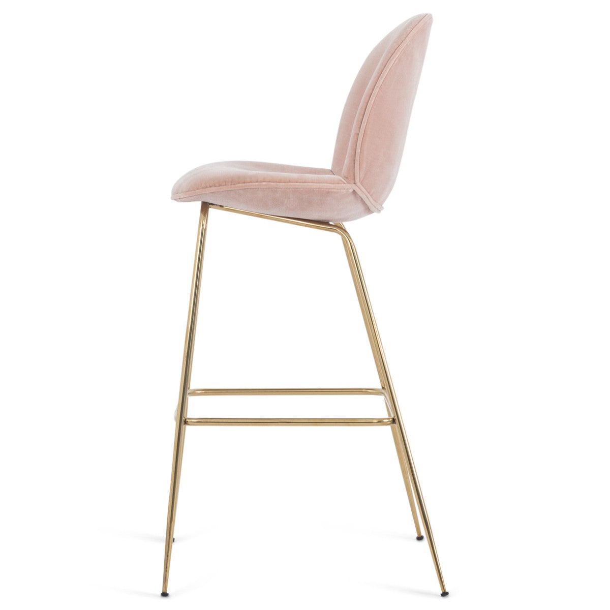 Amalfi Bar and Counter Stool in Velvet