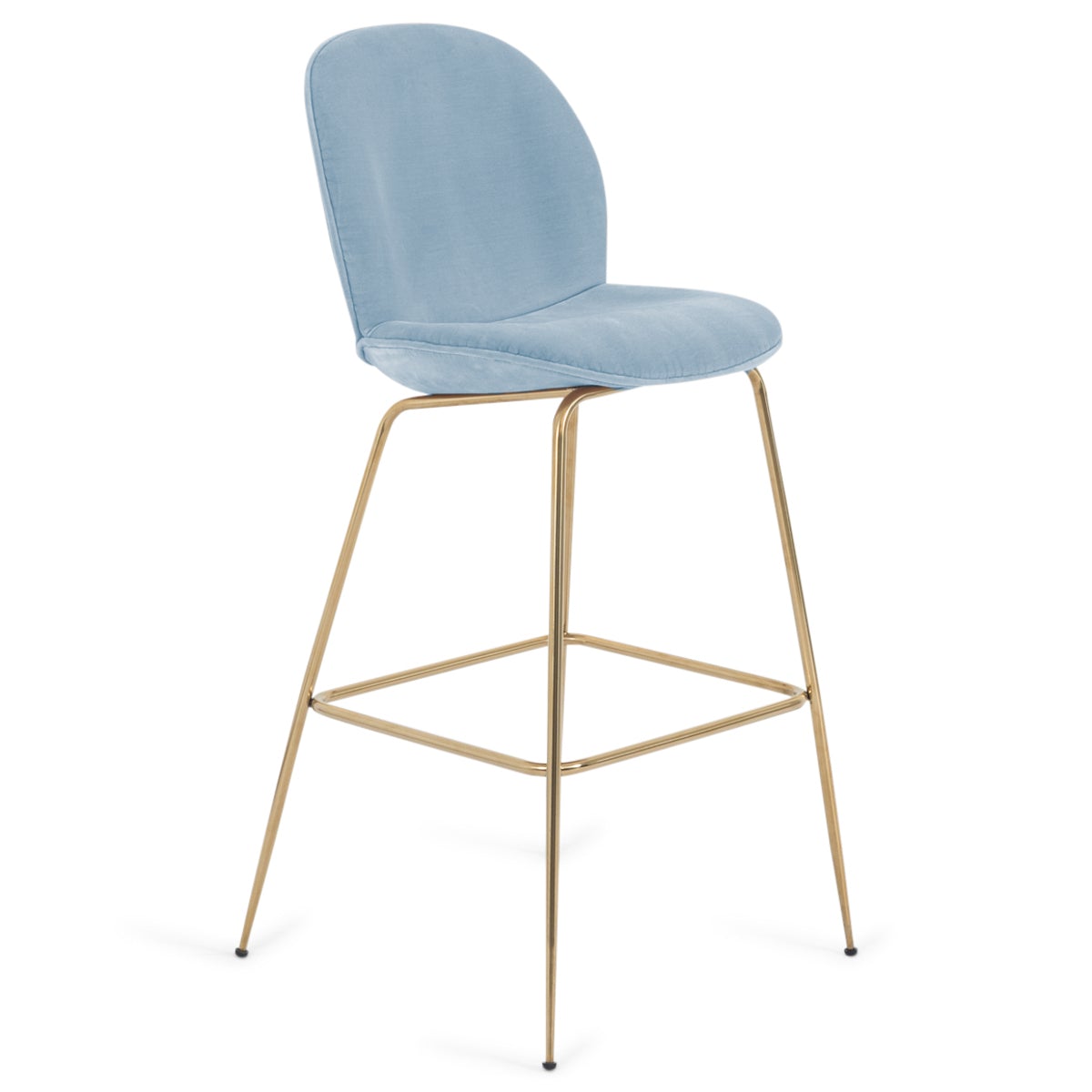 Amalfi Bar and Counter Stool in Velvet