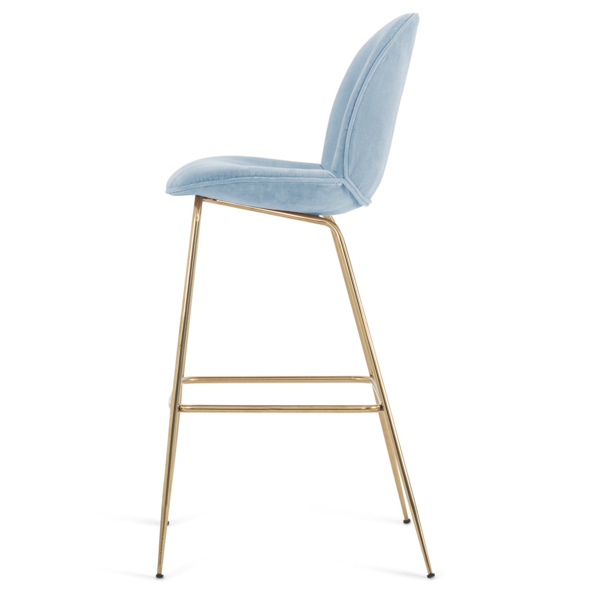 Amalfi Bar and Counter Stool in Velvet