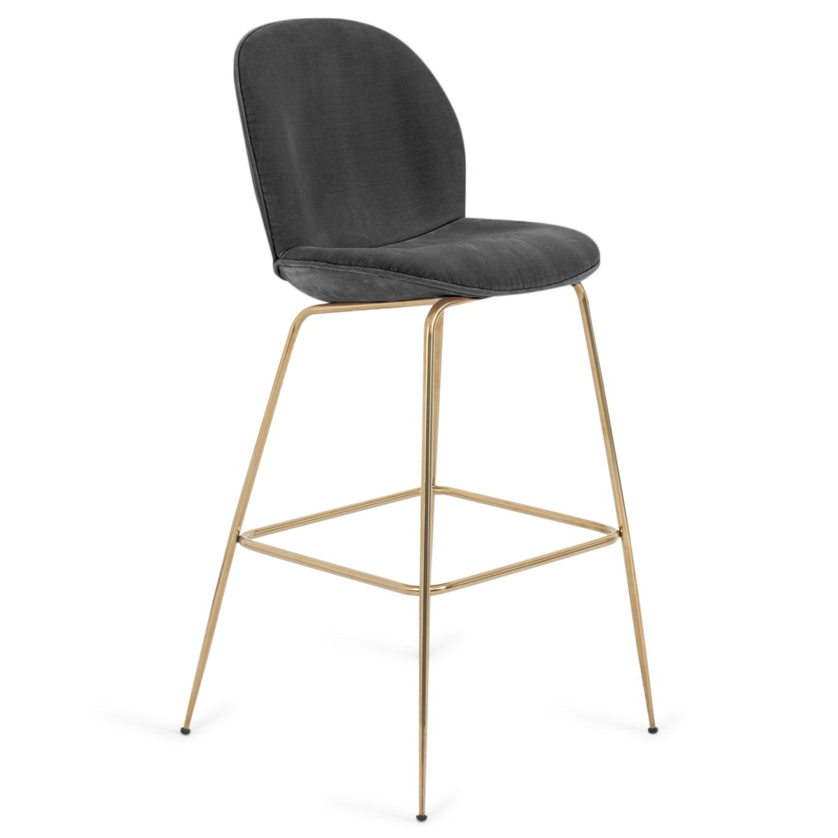 Amalfi Bar and Counter Stool in Velvet