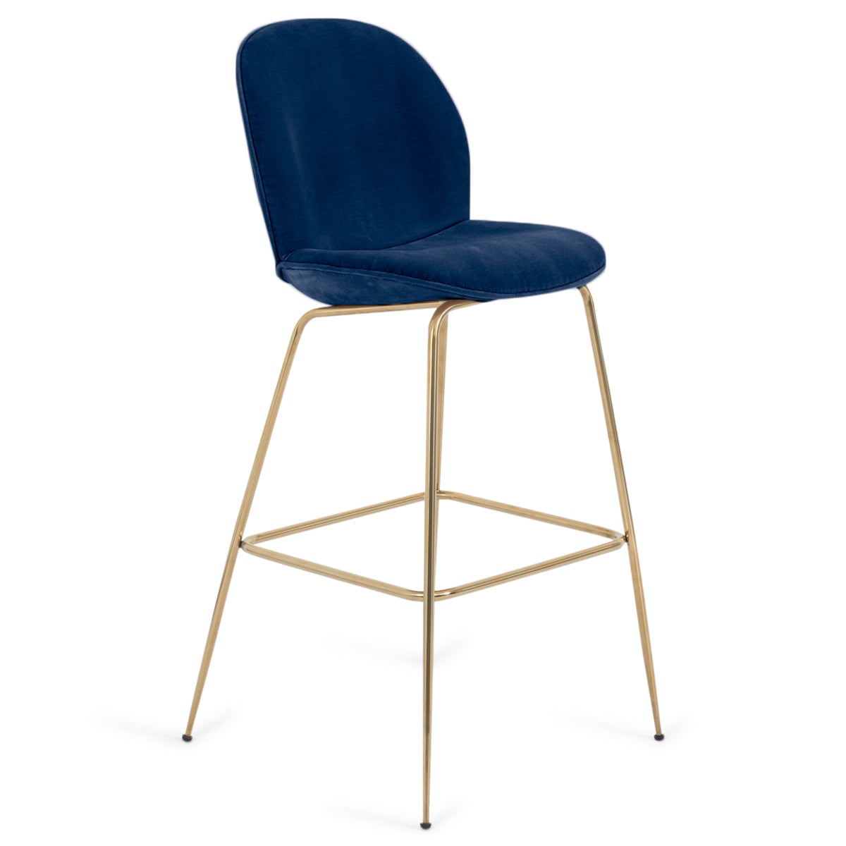 Amalfi Bar and Counter Stool in Velvet