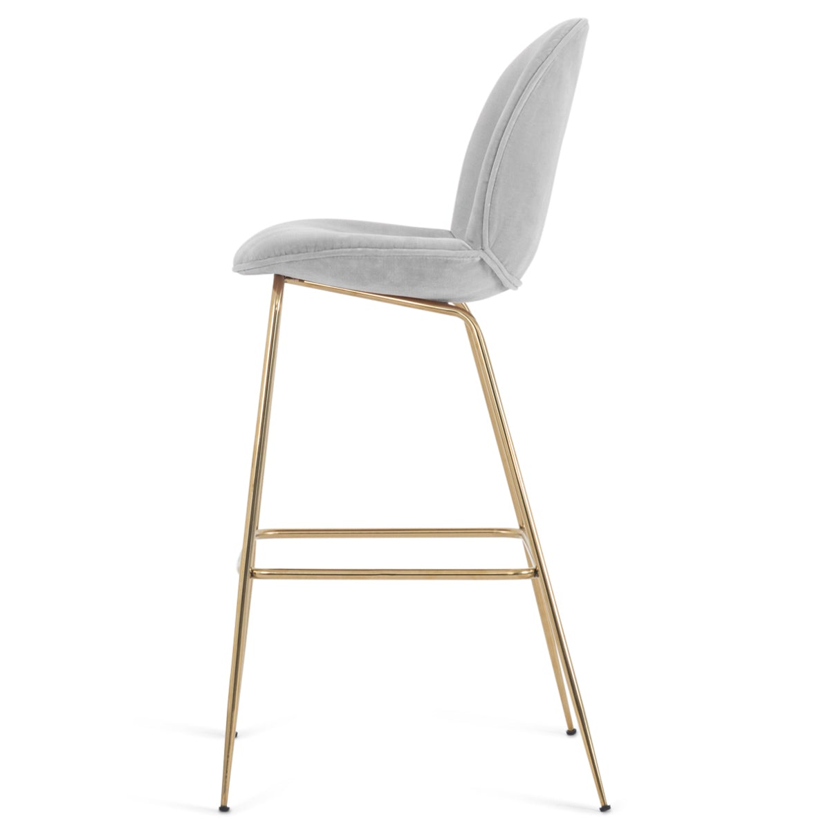 Amalfi Bar and Counter Stool in Velvet