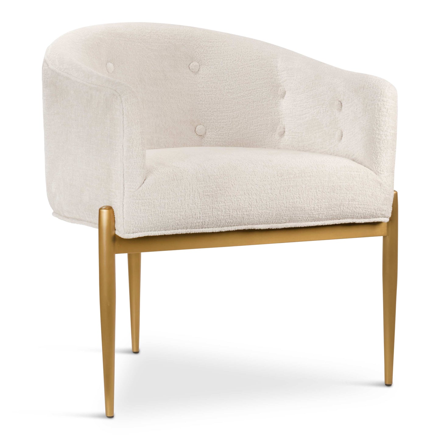 Art Deco Dining Chair in Velour