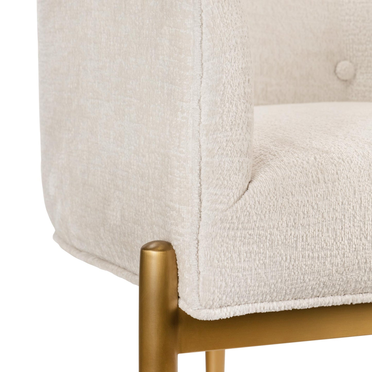 Art Deco Dining Chair in Velour