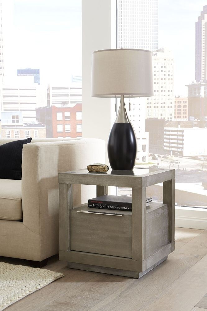 Oxford One Drawer End Table