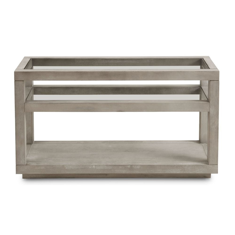 Oxford 54" Solid Wood Console & Sofa Table Modern Farmhouse Design