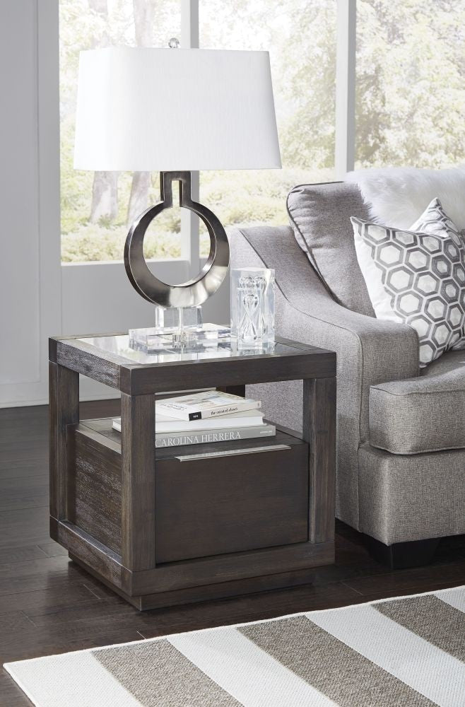 Oxford One Drawer End Table