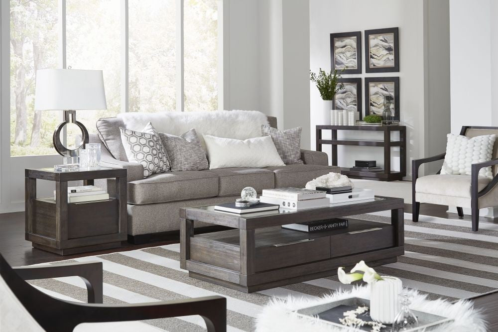 Oxford 54" Solid Wood Console & Sofa Table Modern Farmhouse Design