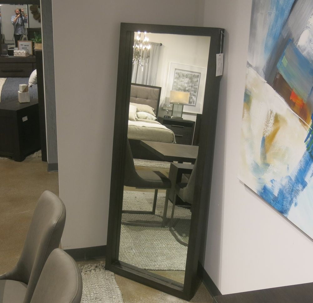 Large Rectangular Wooden Frame Dressing Mirror for Bedroom & Living Room